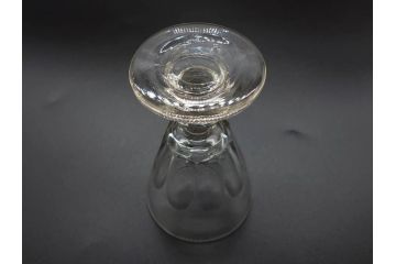 明治〜大正時代　レトロな雰囲気が魅力のリキュールグラス5客セット(古グラス、和ガラス、酒器、硝子、ショット、酒杯、高台)(R-075530)
