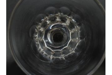明治〜大正時代　レトロな雰囲気が魅力のリキュールグラス5客セット(古グラス、和ガラス、酒器、硝子、ショット、酒杯、高台)(R-075530)