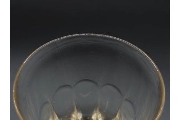 明治〜大正時代　レトロな雰囲気が魅力のリキュールグラス5客セット(古グラス、和ガラス、酒器、硝子、ショット、酒杯、高台)(R-075530)