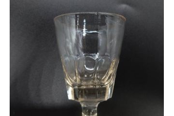 明治〜大正時代　レトロな雰囲気が魅力のリキュールグラス5客セット(古グラス、和ガラス、酒器、硝子、ショット、酒杯、高台)(R-075530)