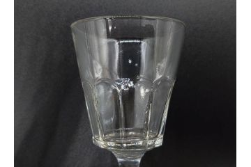 明治〜大正時代　レトロな雰囲気が魅力のリキュールグラス5客セット(古グラス、和ガラス、酒器、硝子、ショット、酒杯、高台)(R-075530)