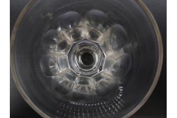 明治〜大正時代　レトロな雰囲気が魅力のリキュールグラス5客セット(古グラス、和ガラス、酒器、硝子、ショット、酒杯、高台)(R-075531)