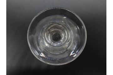 明治〜大正時代　レトロな雰囲気が魅力のリキュールグラス5客セット(古グラス、和ガラス、酒器、硝子、ショット、酒杯、高台)(R-075531)