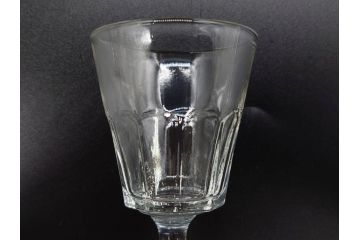 明治〜大正時代　レトロな雰囲気が魅力のリキュールグラス5客セット(古グラス、和ガラス、酒器、硝子、ショット、酒杯、高台)(R-075531)
