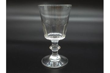 明治〜大正時代　レトロな雰囲気が魅力のリキュールグラス5客セット(古グラス、和ガラス、酒器、硝子、ショット、酒杯、高台)(R-075531)