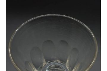 明治〜大正時代　レトロな雰囲気が魅力のリキュールグラス5客セット(古グラス、和ガラス、酒器、硝子、ショット、酒杯、高台)(R-075532)