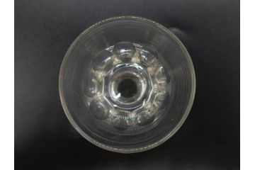 明治〜大正時代　レトロな雰囲気が魅力のリキュールグラス5客セット(古グラス、和ガラス、酒器、硝子、ショット、酒杯、高台)(R-075532)