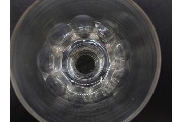 明治〜大正時代　レトロな雰囲気が魅力のリキュールグラス5客セット(古グラス、和ガラス、酒器、硝子、ショット、酒杯、高台)(R-075532)