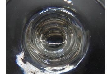 明治〜大正時代　レトロな雰囲気が魅力のリキュールグラス5客セット(古グラス、和ガラス、酒器、硝子、ショット、酒杯、高台)(R-075532)