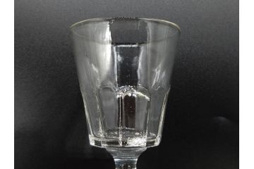 明治〜大正時代　レトロな雰囲気が魅力のリキュールグラス5客セット(古グラス、和ガラス、酒器、硝子、ショット、酒杯、高台)(R-075532)