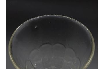 明治〜大正時代　レトロな雰囲気が魅力のリキュールグラス5客セット(古グラス、和ガラス、酒器、硝子、ショット、酒杯、高台)(R-075532)