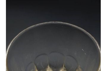 明治〜大正時代　レトロな雰囲気が魅力のリキュールグラス5客セット(古グラス、和ガラス、酒器、硝子、ショット、酒杯、高台)(R-075533)