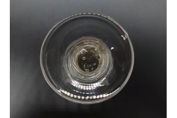 明治〜大正時代　レトロな雰囲気が魅力のリキュールグラス5客セット(古グラス、和ガラス、酒器、硝子、ショット、酒杯、高台)(R-075533)