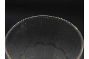 明治〜大正時代　レトロな雰囲気が魅力のリキュールグラス5客セット(古グラス、和ガラス、酒器、硝子、ショット、酒杯、高台)(R-075533)