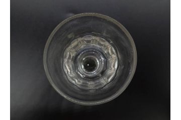 明治〜大正時代　レトロな雰囲気が魅力のリキュールグラス5客セット(古グラス、和ガラス、酒器、硝子、ショット、酒杯、高台)(R-075533)