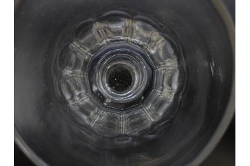 明治〜大正時代　レトロな雰囲気が魅力のリキュールグラス5客セット(古グラス、和ガラス、酒器、硝子、ショット、酒杯、高台)(R-075533)
