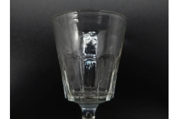 明治〜大正時代　レトロな雰囲気が魅力のリキュールグラス5客セット(古グラス、和ガラス、酒器、硝子、ショット、酒杯、高台)(R-075533)
