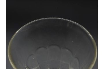 明治〜大正時代　レトロな雰囲気が魅力のリキュールグラス5客セット(古グラス、和ガラス、酒器、硝子、ショット、酒杯、高台)(R-075533)