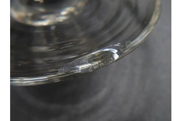 明治〜大正時代　レトロな雰囲気が魅力のリキュールグラス5客セット(古グラス、和ガラス、酒器、硝子、ショット、酒杯、高台)(R-075533)
