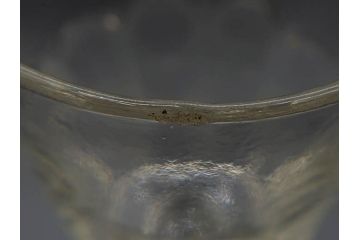 明治〜大正時代　レトロな雰囲気が魅力のリキュールグラス5客セット(古グラス、和ガラス、酒器、硝子、ショット、酒杯、高台)(R-075533)