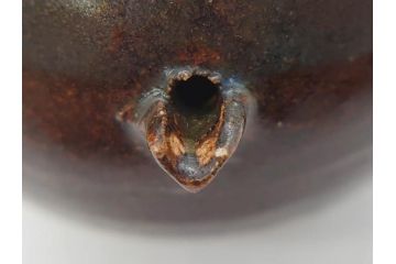Gerd Knapper　ゲルト クナッパー　細やかな意匠が施された品のある佇まいが美しい水滴&ぐい呑み(書道具、酒器、和食器、共箱付き)(R-075534)