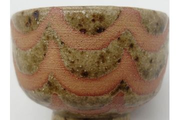 Gerd Knapper　ゲルト クナッパー　細やかな意匠が施された品のある佇まいが美しい水滴&ぐい呑み(書道具、酒器、和食器、共箱付き)(R-075534)