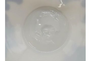 昭和レトロ　明治〜大正　透かし芸者　海外輸出品　燕　桜　エッグシェル　egg shell　カップ&ソーサー9客セット(ツバメ、サクラ、金魚、MADE IN OCCUPIED JAPAN(占領下の日本製)、オキュパイド ジャパン、卵殻手、洋食器)(R-075536)