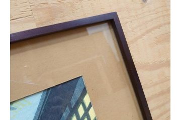 真作　関野準一郎　「御油」　「舞阪」　サイン入り　木版画2枚セット(絵画、額装)(R-075540)