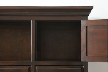 中古　美品　松本民芸家具　A型和タンス　シックな佇まいが魅力的!! 和と洋どちらの空間にも取り入れやすい重ね箪笥(引き出し、チェスト、収納箪笥、衣装箪笥、整理箪笥)(定価約82万円)(R-075555)