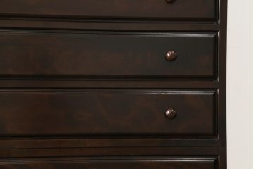 中古　美品　松本民芸家具　A型和タンス　シックな佇まいが魅力的!! 和と洋どちらの空間にも取り入れやすい重ね箪笥(引き出し、チェスト、収納箪笥、衣装箪笥、整理箪笥)(定価約82万円)(R-075555)
