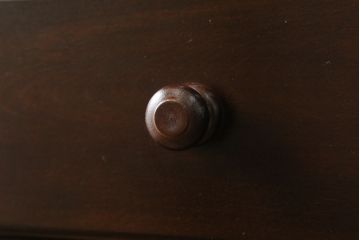 中古　美品　松本民芸家具　A型和タンス　シックな佇まいが魅力的!! 和と洋どちらの空間にも取り入れやすい重ね箪笥(引き出し、チェスト、収納箪笥、衣装箪笥、整理箪笥)(定価約82万円)(R-075555)
