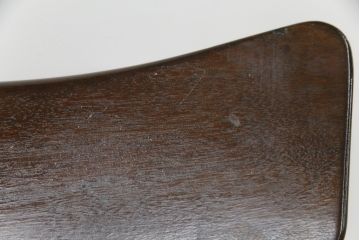 中古　美品　希少な廃番品　松本民芸家具　木の味わいと職人の技が楽しめる304F型ロッキングチェア(板座チェア、アームチェア、イス、揺り椅子)(R-075561)