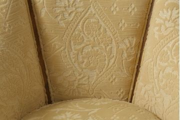 中古　DREXEL HERITAGE(ドレクセルヘリテイジ)　品のある佇まいが魅力的な回転チェア(アームチェア、デスクチェア、回転椅子、一人掛けソファ、1人掛けソファ、1Pソファ、椅子、イス)(R-075562)