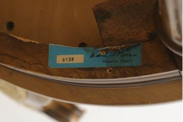 中古　DREXEL HERITAGE(ドレクセルヘリテイジ)　品のある佇まいが魅力的な回転チェア(アームチェア、デスクチェア、回転椅子、一人掛けソファ、1人掛けソファ、1Pソファ、椅子、イス)(R-075562)