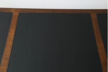 中古　美品　激レアモデル　DREXEL HERITAGE(ドレクセルヘリテイジ)　Covington Park Collection(コヴィントンパークコレクション)　マホガニー材　高級感溢れる佇まいが目を惹くレザートップデスク(テーブル、ワークデスク、平机、机、在宅用、在宅ワーク用)(R-075576)