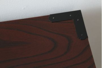 中古　美品　欅産業　漆塗りの美しい木目に黒々した牡丹金具が目を引く仙台民芸小箪笥 (仙台箪笥、整理たんす、収納タンス、サイドチェスト、引き出し)(定価約37万円)(R-075579)
