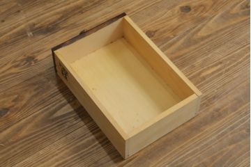 和製ビンテージ　美品　北海道民芸家具　希少!　絶版品・レア品　クラシカルな雰囲気を盛り立てるライティングビューロー(簿記机、ワークデスク、在宅用、在宅ワーク用、ヴィンテージ)(R-075580)
