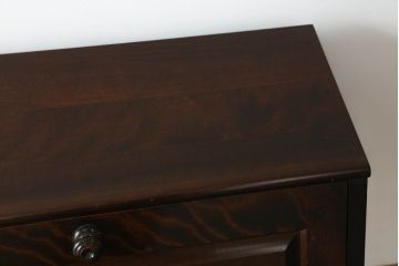 和製ビンテージ　美品　北海道民芸家具　希少!　絶版品・レア品　クラシカルな雰囲気を盛り立てるライティングビューロー(簿記机、ワークデスク、在宅用、在宅ワーク用、ヴィンテージ)(R-075580)