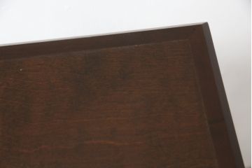 中古　川島政則ステンドグラス工房　幻想的な雰囲気を醸し出す行灯型フロアスタンド照明(スタンドライト、間接照明、行燈)(定価約40万円)(R-075581)