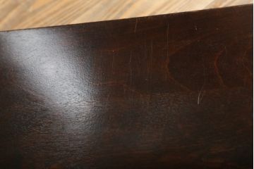 中古　北海道民芸家具　117型　飾り棚としてもおすすめ!和モダンな空間にぴったりの書棚(本棚、飾り棚、シェルフ)(R-075604)