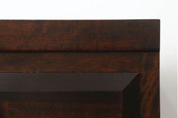 中古　美品　松本民芸家具　D型整理タンス　和洋どちらにも馴染む上品な佇まいのチェスト(整理タンス、洋服タンス、引き出し)(定価約38万円)(R-075605)