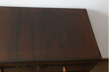 中古　美品　松本民芸家具　D型整理タンス　和洋どちらにも馴染む上品な佇まいのチェスト(整理タンス、洋服タンス、引き出し)(定価約38万円)(R-075613)