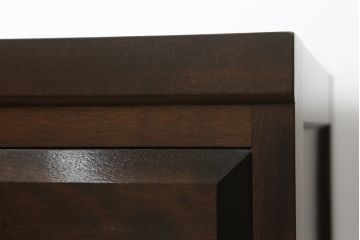 中古　美品　松本民芸家具　D型整理タンス　和洋どちらにも馴染む上品な佇まいのチェスト(整理タンス、洋服タンス、引き出し)(定価約38万円)(R-075613)