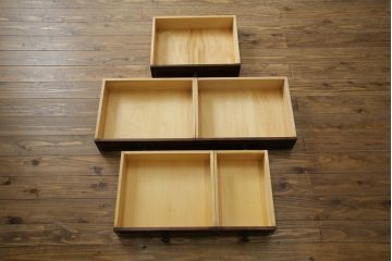 中古　北海道民芸家具　上質な作りが魅力のライティングビューロー(簿記机、ワークデスク、引き出し、在宅用、在宅ワーク用)(定価約34万円)(R-075615)