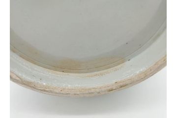 江戸期　古伊万里　染付　蟹　珍しい図柄が魅力的な花瓶(カニ、花器、花入、壺、壷)(R-075640)