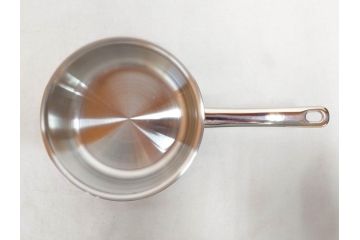 スイス製　Spring　スプリング社　クリスタルGL　ソテーパン(24cm)　片手鍋(18cm)　両手深型鍋(20cm)　キッチンウェア3点セット(CRISTAL、料理ブック付き、箱付き、スターターセット)(R-075641)