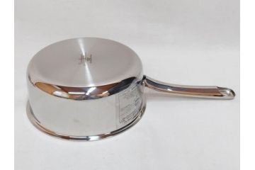 スイス製　Spring　スプリング社　クリスタルGL　ソテーパン(24cm)　片手鍋(18cm)　両手深型鍋(20cm)　キッチンウェア3点セット(CRISTAL、料理ブック付き、箱付き、スターターセット)(R-075641)