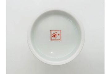 香蘭社謹製　染錦　金彩　雲麒麟龍鳳凰　耳付　迫力のある絵柄が存在感を放つ花瓶(花器、花入)(R-075643)