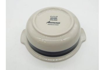 ARABIA FINLAND　Anemone(アネモネ)　Ulla Procope(ウラ・プロコッペ)　落ち着いた色合いとシンプルなデザインが魅力のグラタン皿6枚セット(スープ皿、ボウル、アラビア、フィンランド、Sモデル、北欧食器)(R-075644)