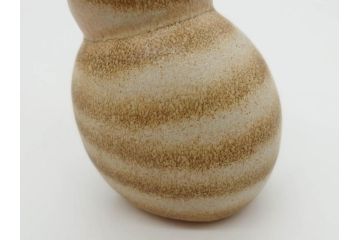 北欧雑貨　リサ・ラーソン　Lisa Larson　ミア(Mia)　マンズ(Mans)　キャット　猫　ねこ　ネコ　小振りで可愛らしいオブジェ3点セット(置物、陶器、ホワイト、ブラウン)(R-075647)